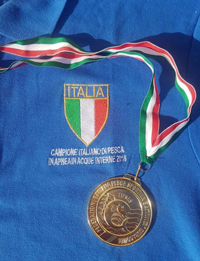 Franco Villani Campione Italiano Acque Interne 2018